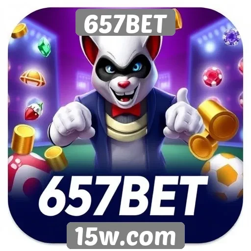 Diversidade de jogos disponíveis no site 657BET